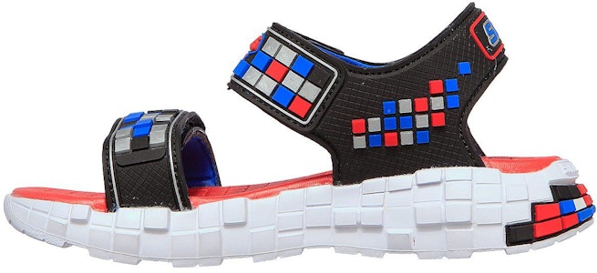 (PS) Skechers Sandal Nyaman 'Biru Merah' 400070L-BKSR Buy (PS) Skechers Sandal Nyaman 'Biru Merah' 400070L-BKSR