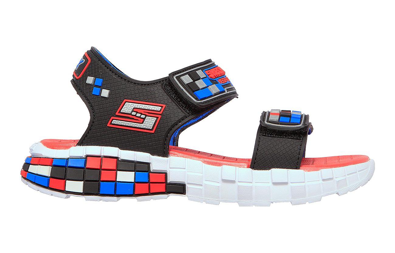 Order (PS) Sandali Comodi Skechers ''Blu Rosso'' 400070L-BKSR