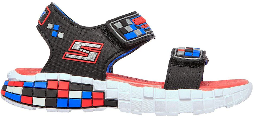 (PS) Sandali Comodi Skechers ''Blu Rosso'' 400070L-BKSR Order (PS) Sandali Comodi Skechers ''Blu Rosso'' 400070L-BKSR