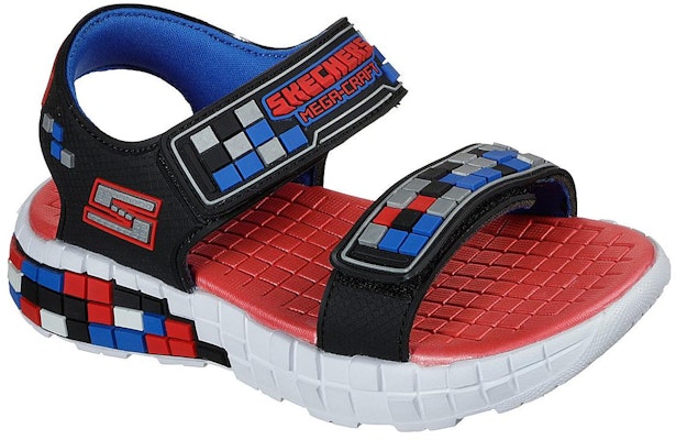 (PS) Sandalias Cómodas Skechers 'Azul Rojo' 400070L-BKSR Lookbook (PS) Sandalias Cómodas Skechers 'Azul Rojo' 400070L-BKSR