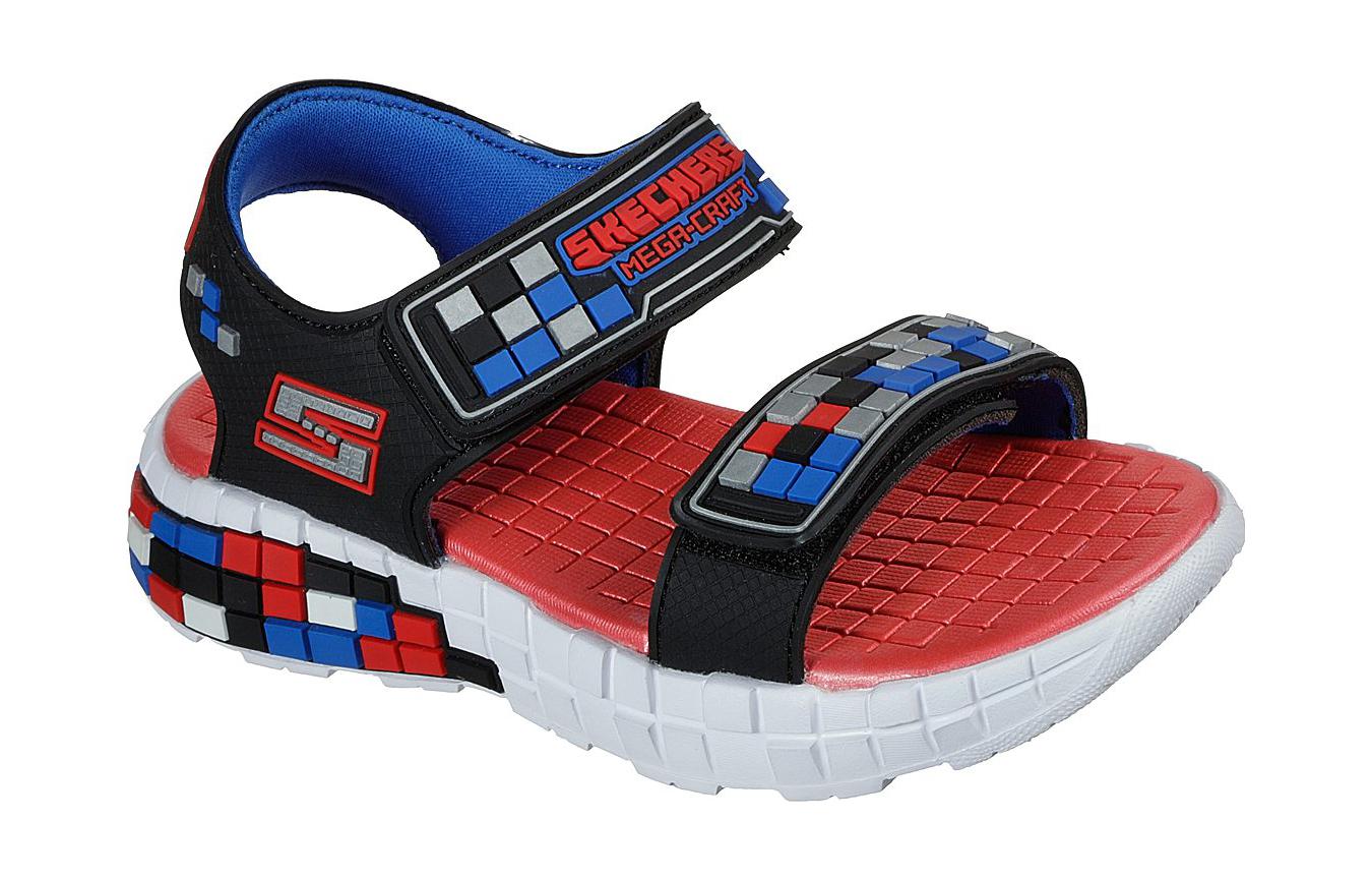 Lookbook (PS) Sandali Comodi Skechers ''Blu Rosso'' 400070L-BKSR