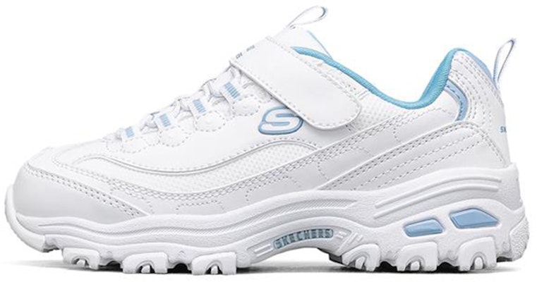 (Preschool) Skechers D'lites 1.0 Low-Running Shoes - White 664180L-WHT Buy (Preschool) Skechers D'lites 1.0 Low-Running Shoes - White 664180L-WHT