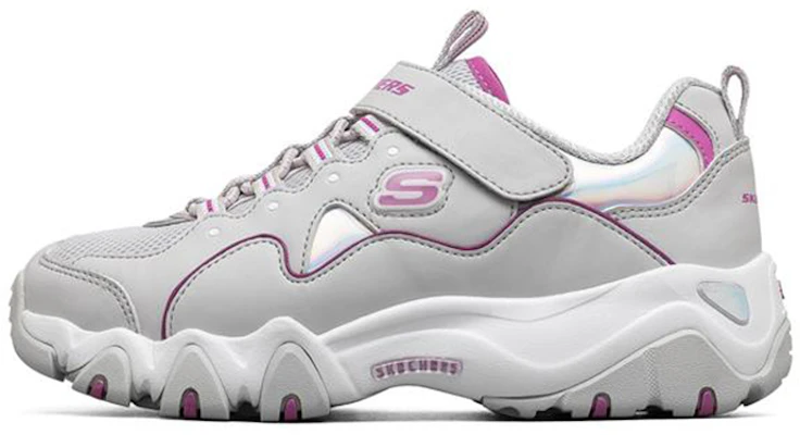(PS) 스케쳐스 딜라이트 2.0 회보라 찍찍이 (Skechers D'Lites 2.0 Grey-Purple Velcro) 664175L-GYPR Buy (PS) 스케쳐스 딜라이트 2.0 회보라 찍찍이 (Skechers D'Lites 2.0 Grey-Purple Velcro) 664175L-GYPR