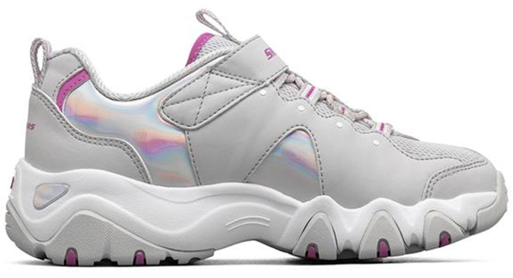 (PS) Skechers D'Lites 2.0 'Kelabu Ungu Velcro' 664175L-GYPR Order (PS) Skechers D'Lites 2.0 'Kelabu Ungu Velcro' 664175L-GYPR