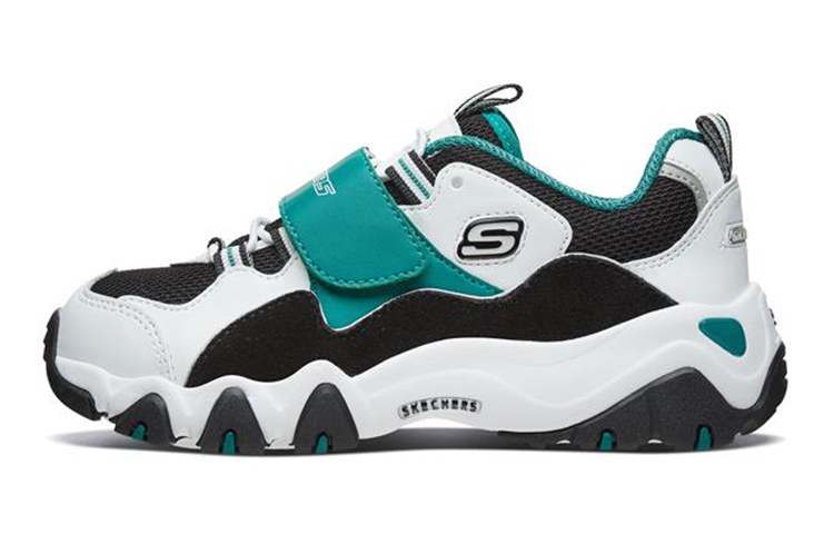 (Youth) Skechers DLITES 2.0 'Black Green'
