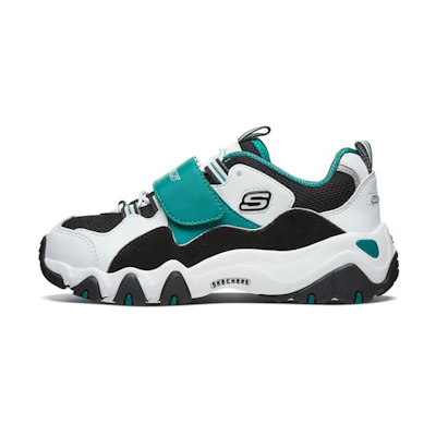 (Youth) Skechers DLITES 2.0 'Black Green'