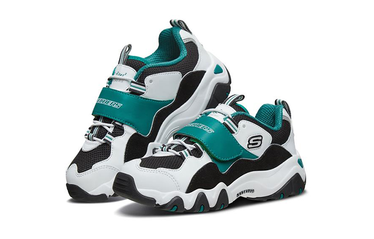 (Youth) Skechers DLITES 2.0 'Black Green' 圖 3