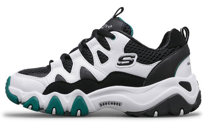 (PS) Skechers D'Lites 2.0 K 'White Green'