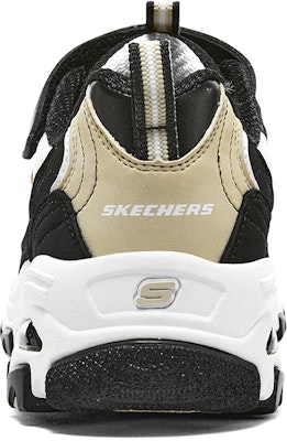 (PS) Skechers D'Lites 黑金配色 302526L-BKNT Purchase (PS) Skechers D'Lites 黑金配色 302526L-BKNT