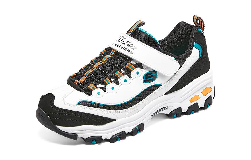 (PS) Skechers D'Lites 'Black White Yellow' 圖 3