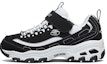 Buy (PS) Skechers D'Lites Kasut Lari Rendah Putih/Hitam 996212L-BKW