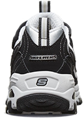 (Preschool) Skechers D'Lites Low-Top Running Shoes K White/Black 996212L-BKW Shop (Preschool) Skechers D'Lites Low-Top Running Shoes K White/Black 996212L-BKW