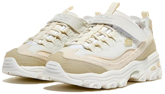 (PS) Skechers D'Lites 'Putih Beige' 302524L-NTW Lookbook (PS) Skechers D'Lites 'Putih Beige' 302524L-NTW