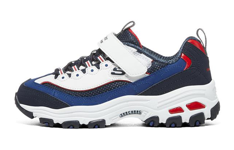 Buy (PS) スケッチャーズ D'Lites 白青 (Sukecchaazu D'Lites Shiro Ao) 403825L-WBL