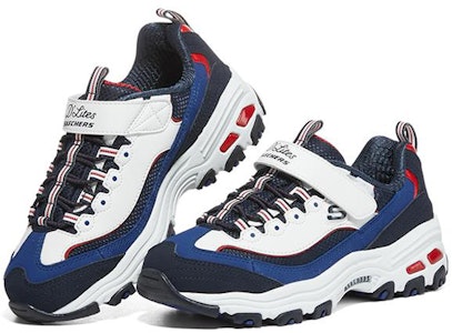 (PS) スケッチャーズ D'Lites 白青 (Sukecchaazu D'Lites Shiro Ao) 403825L-WBL Lookbook (PS) スケッチャーズ D'Lites 白青 (Sukecchaazu D'Lites Shiro Ao) 403825L-WBL