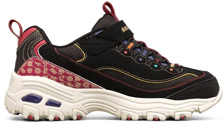 大童 Skechers D‘Lites 新年系列 低筒運動鞋 黑紅 Order 大童 Skechers D‘Lites 新年系列 低筒運動鞋 黑紅