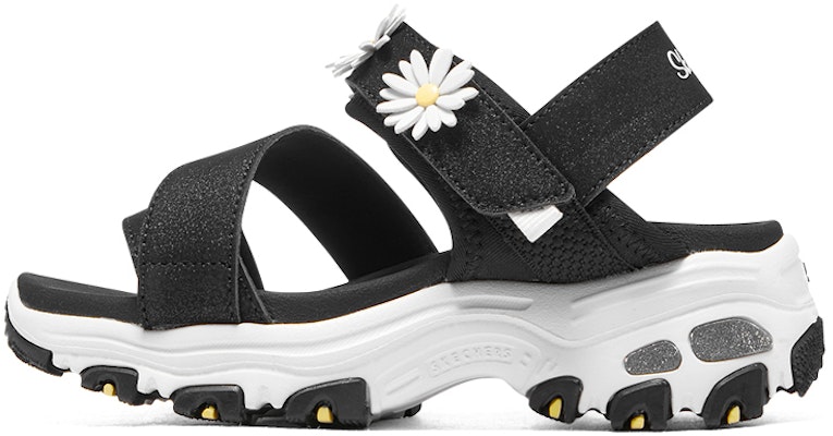 (PS) Skechers D'Lites Anak 'Hitam Putih' 303100L-BLK Buy (PS) Skechers D'Lites Anak 'Hitam Putih' 303100L-BLK