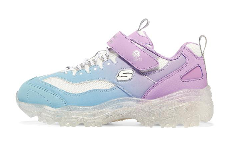 Buy 大童 Skechers 冰酷燈 D‘lites 閃燈運動休閒鞋 藍紫