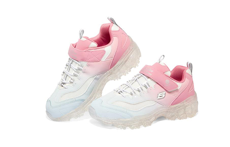 (Youth) Skechers Ice D'lites 'White Pink' 圖 3