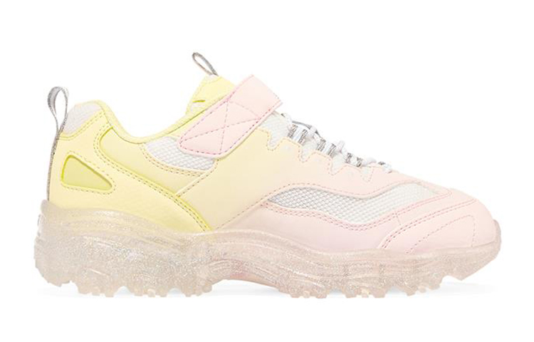 (Youth) Skechers Ice D'lites 'Pink Yellow' 圖 2
