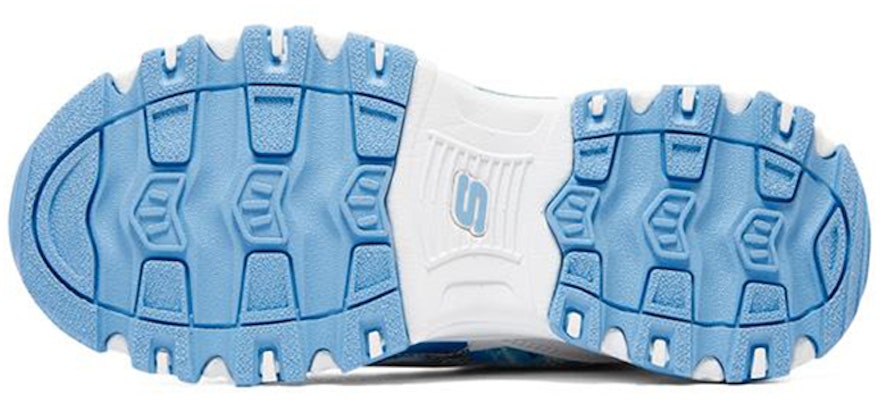 大童 Skechers D’lites 復古運動老爹鞋 白藍 加絨 Purchase 大童 Skechers D’lites 復古運動老爹鞋 白藍 加絨