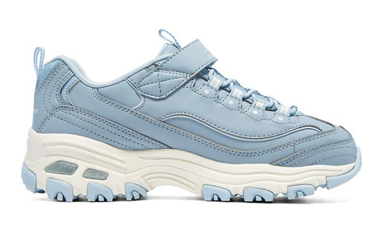 Order (PS) 스케쳐스 딜라이트 로우 "블루 매직 스트랩" (Skechers D'Lites Low "Blue Magic Strap") 302525L-BLU