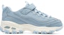 (PS) Skechers D'Lites Rendah 'Blue Magic Strap' 302525L-BLU