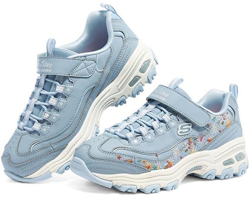 (Preschool) Skechers D'Lites Low 'Blue Magic Strap' 302525L-BLU Lookbook (Preschool) Skechers D'Lites Low 'Blue Magic Strap' 302525L-BLU