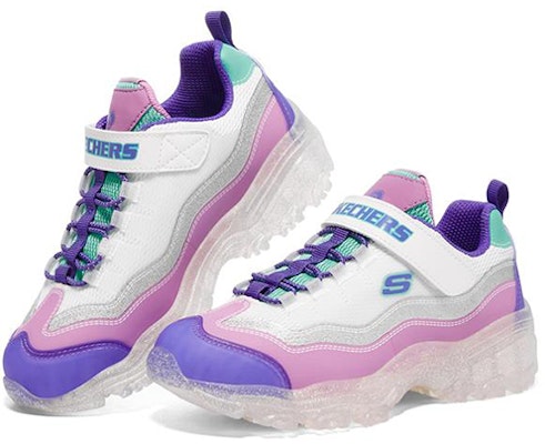 (PS) Skechers D'Lites Low 'Niños Coloridos' 302518L-WPR Lookbook (PS) Skechers D'Lites Low 'Niños Coloridos' 302518L-WPR