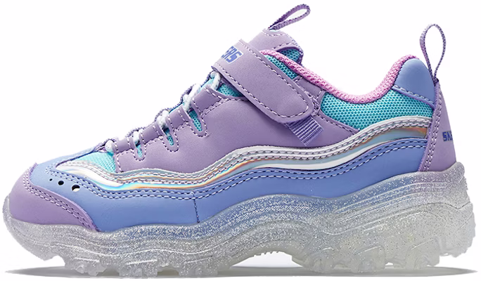 (PS) Skechers D'Lites Low 'Ungu Hijau' 302423L-LVTQ Buy (PS) Skechers D'Lites Low 'Ungu Hijau' 302423L-LVTQ