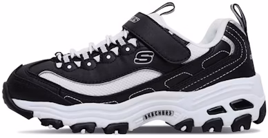 (Preschool) Skechers D'lites Low-Top Running Shoes K Black/White 664060L-BKW (Preschool) Skechers D'lites Low-Top Running Shoes K Black/White 664060L-BKW