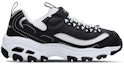 Order (PS) Skechers D'lites Kasut Lari Rendah Hitam/Putih 664060L-BKW
