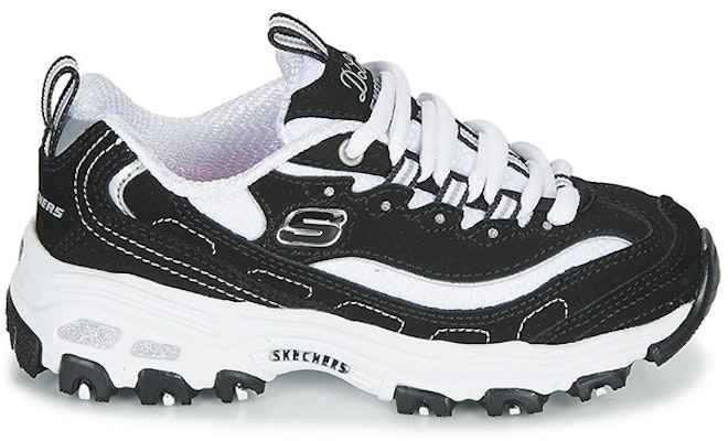 大童 Skechers D‘lites 防滑透氣 低筒休閒老爹鞋 黑白 Order 大童 Skechers D‘lites 防滑透氣 低筒休閒老爹鞋 黑白