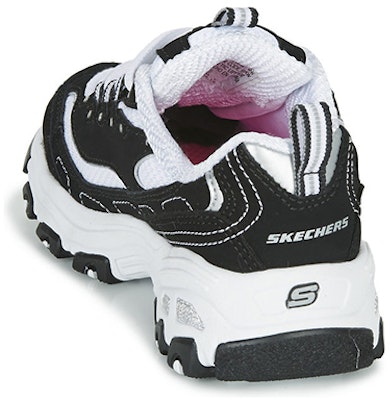 大童 Skechers D‘lites 防滑透氣 低筒休閒老爹鞋 黑白 Purchase 大童 Skechers D‘lites 防滑透氣 低筒休閒老爹鞋 黑白