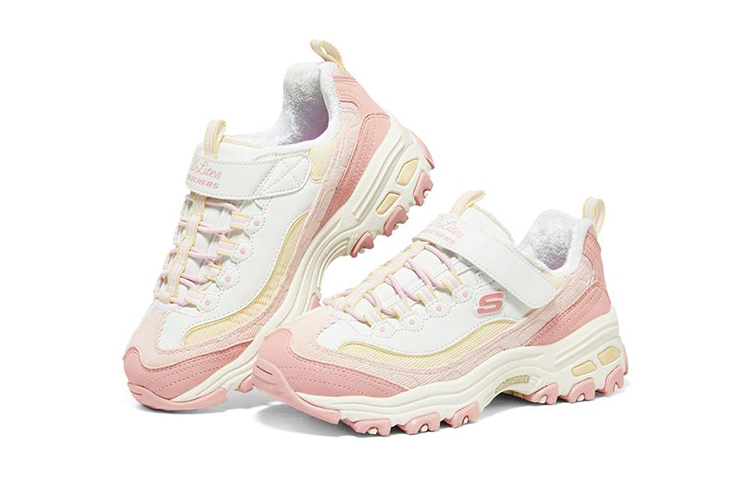 (Youth) Skechers D'Lites 'Pink Yellow' 圖 3