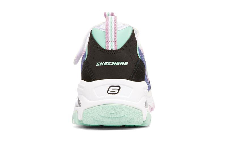 (Youth) Skechers D'Lites 'White Blue Pink' 圖 4
