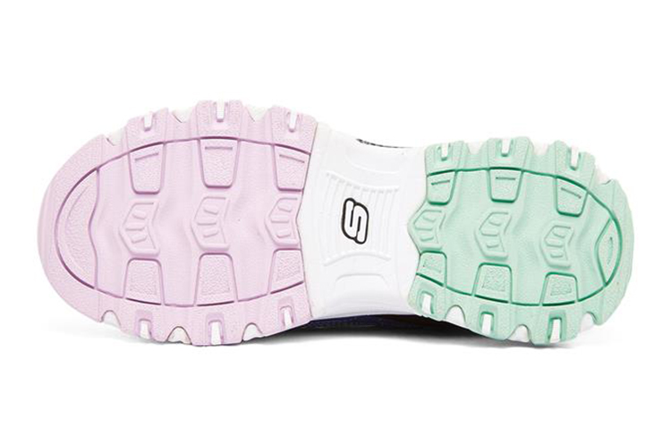 (Youth) Skechers D'Lites 'White Blue Pink' 圖 5