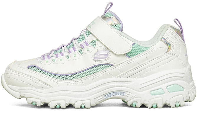 (PS) 斯凯奇 D'Lites K '白紫' 302504L-WLV Buy (PS) 斯凯奇 D'Lites K '白紫' 302504L-WLV