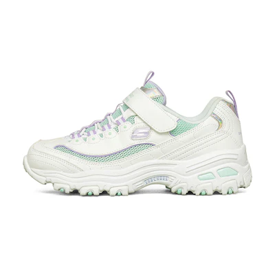 (PS) Skechers DLites K 'White Purple'