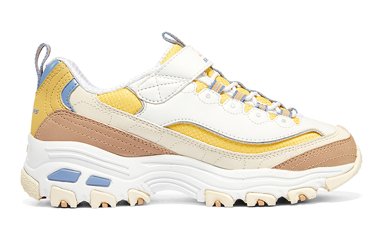 (Youth) Skechers D'Lites 'White Yellow' 圖 2