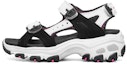 Buy (PS) Skechers D'lites Sandal K Hitam/Putih 664133L-BKW