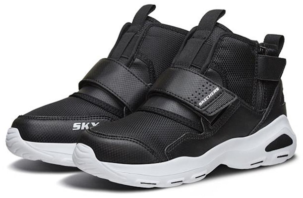大童 Skechers D‘lites Ultra 休閒運動鞋 黑 加絨 Lookbook 大童 Skechers D‘lites Ultra 休閒運動鞋 黑 加絨