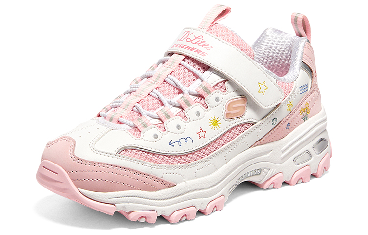 (PS) Skechers DLITES 1.0 'Pink White' 圖 3