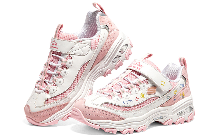(PS) Skechers DLITES 1.0 'Pink White' 圖 4