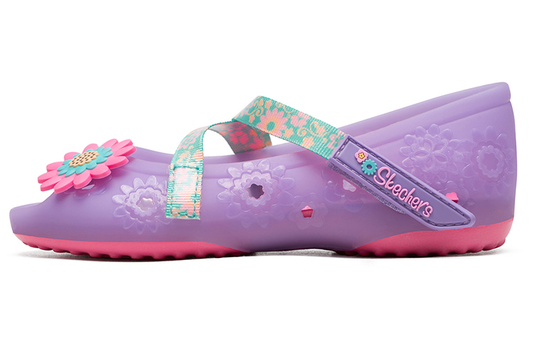 (Preschool) Skechers Doodles 'Lavender Fisherman' 86632L-LAV