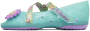 Buy (Preschool) Skechers Doodles 'Light Green Magic Tape Open-Toe Sandal' 86632L-AQUA