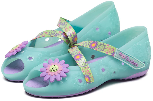 (Preschool) Skechers Doodles 'Light Green Magic Tape Open-Toe Sandal' 86632L-AQUA Shop (Preschool) Skechers Doodles 'Light Green Magic Tape Open-Toe Sandal' 86632L-AQUA