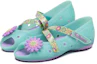 Shop (Preschool) Skechers Doodles 'Light Green Magic Tape Open-Toe Sandal' 86632L-AQUA