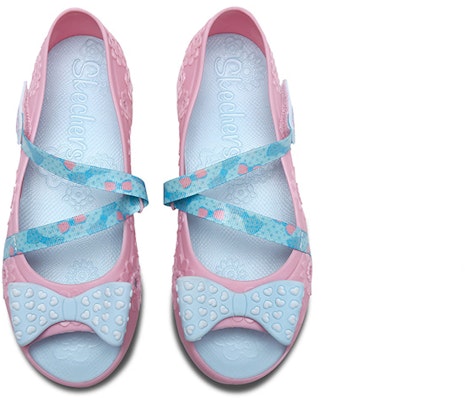 (Preschool) Skechers Doodles 'Light Pink Mary Jane Butterfly Bow' 664089L-LTPK Shop (Preschool) Skechers Doodles 'Light Pink Mary Jane Butterfly Bow' 664089L-LTPK