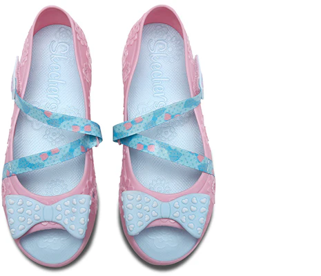 (Preschool) Skechers Doodles 'Light Pink Mary Jane Butterfly Bow' 664089L-LTPK Shop (Preschool) Skechers Doodles 'Light Pink Mary Jane Butterfly Bow' 664089L-LTPK